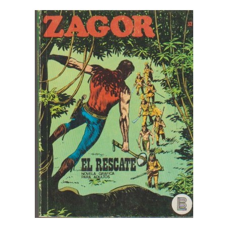 ZAGOR Nº 32 EL RESCATE ED.BURULAN