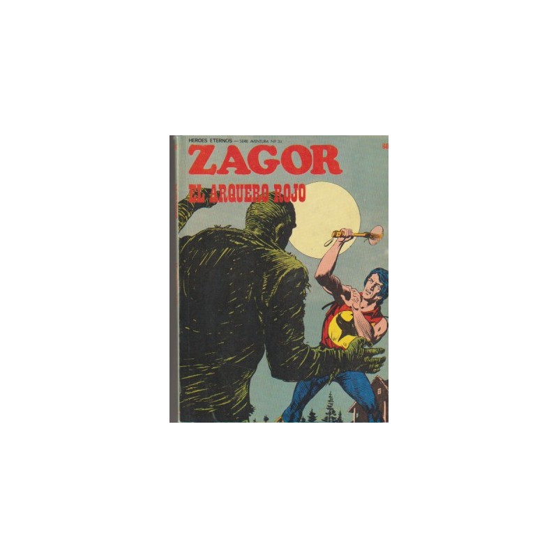 ZAGOR Nº 68 EL ARQUERO ROJO ED.BURULAN