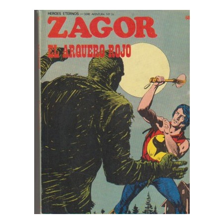 ZAGOR Nº 68 EL ARQUERO ROJO ED.BURULAN