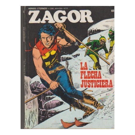 ZAGOR Nº 69 LA FLECHA JUSTICIERA ED.BURULAN