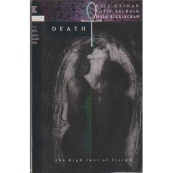 DEATH THE HIGT COST OF LIVING USA COMPLETA 3 COMIC-BOOKS , POR NEIL GAIMAN Y CHRIS BACHALO ( MUERTE EL ALTO COSTE DE LA VIDA )