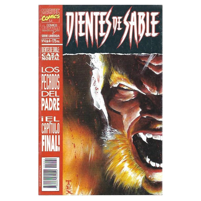 DIENTES DE SABLE CAZA MORTAL Nº 4 DE 4 ED.FORUM