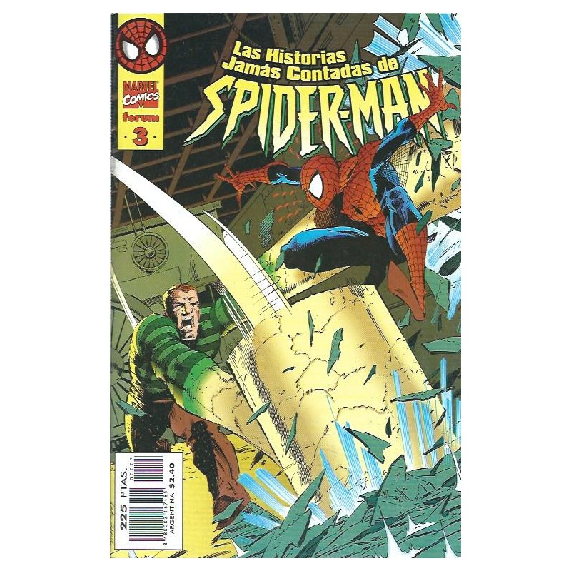 LAS HISTORIAS JAMAS CONTADAS DE SPIDERMAN Nº 1 AL 3