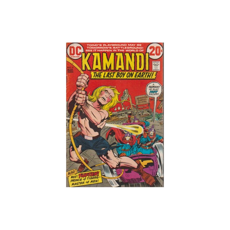 KAMANDI USA nº 4, 6, 11 al 28, 30,31,33 al 35  y 37 LOTE DE 26 COMIC-BOOK USA POR JACK KIRY