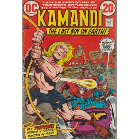 KAMANDI USA nº 4, 6, 11 al 28, 30,31,33 al 35  y 37 LOTE DE 26 COMIC-BOOK USA POR JACK KIRY