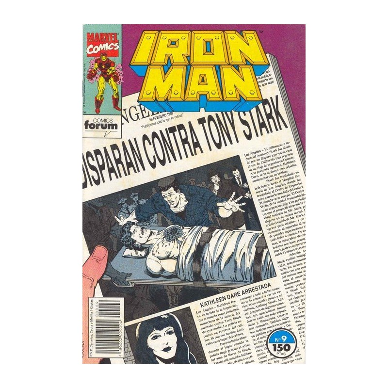 Iron Man vol.2 nº 1 al 11 ed.forum