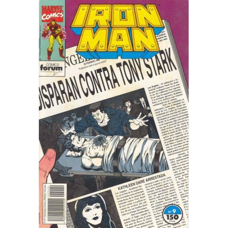 Iron Man vol.2 nº 1 al 11 ed.forum