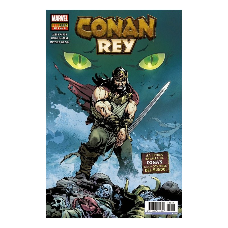 CONAN REY Nº 1 A 4 , COL.COMPLETA POR JASON AARON