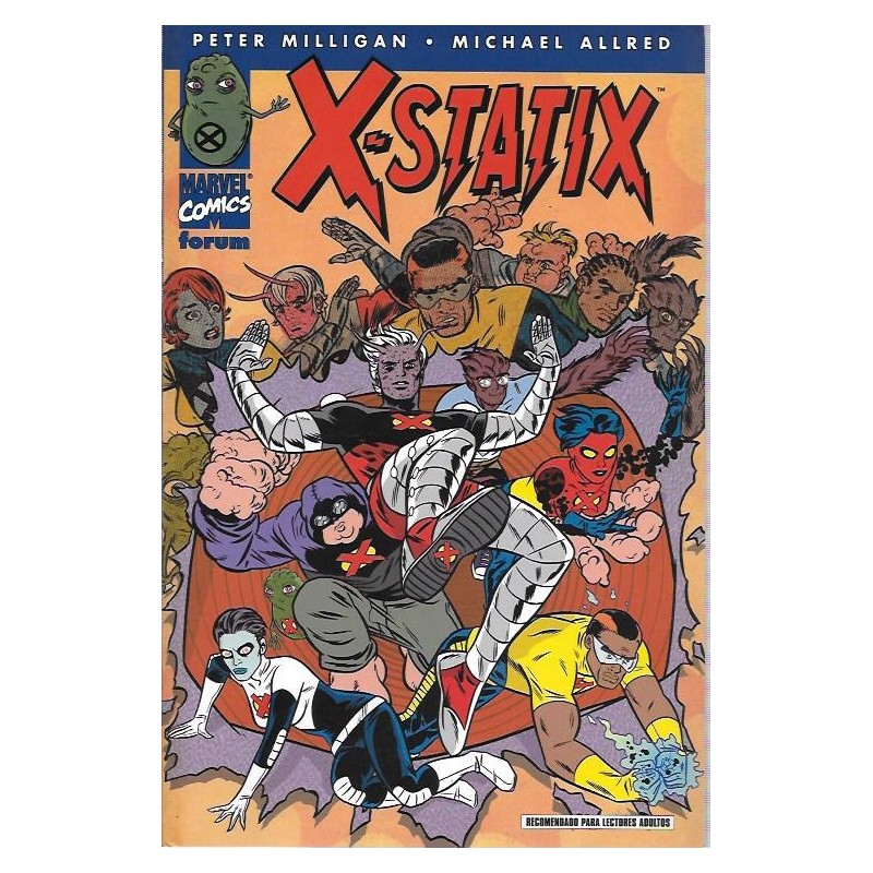 FUERZA X Y X-STATIX COL.COMPLETAS 3 EJ mas X-STATIX  Nº 1 AL 5 Y ESPECIAL CHICA MUERTA POR PETER MILLIGAN Y MIKE ALLRED