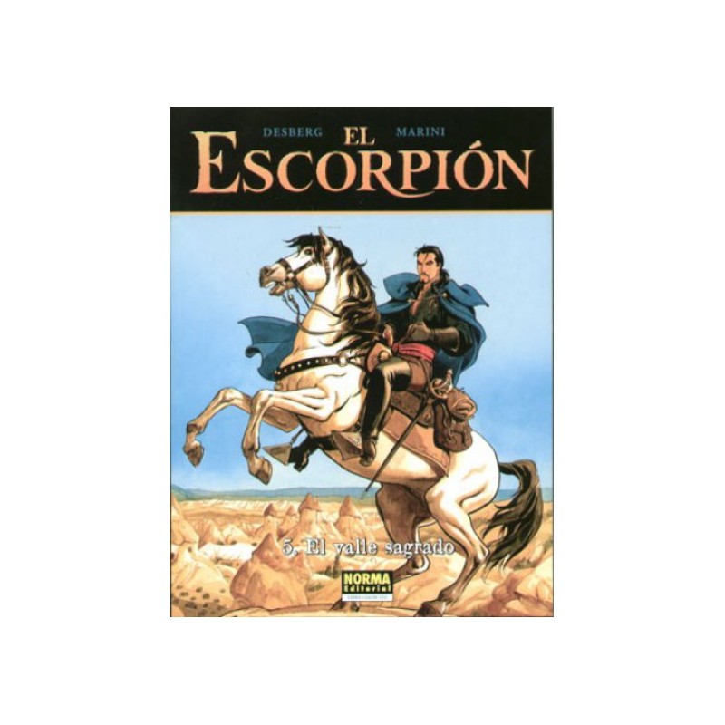EL ESCORPION 1 AL 7 POR MARINI , ALBUMES EN TAPA DURA O CARTONE  , EL Nº 5 ES DE TAPA BLANDA