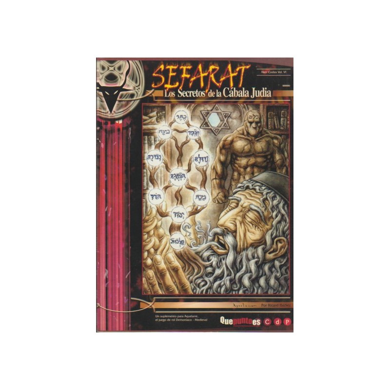 SEFARAT LOS SECRETOS DE LA CABALA JUDIA , UN SUPLEMENTO PARA AQUELARRE EL JUEGO DE ROL DEMONIACO -MEDIEVAL