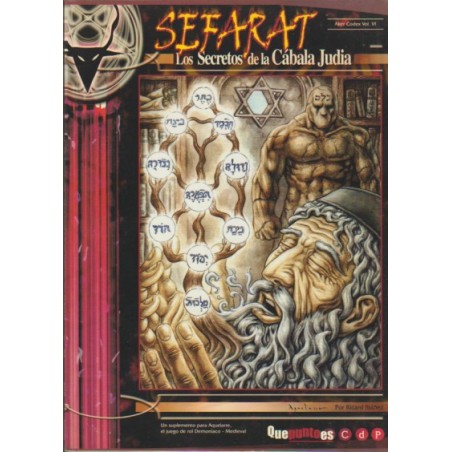 SEFARAT LOS SECRETOS DE LA CABALA JUDIA , UN SUPLEMENTO PARA AQUELARRE EL JUEGO DE ROL DEMONIACO -MEDIEVAL
