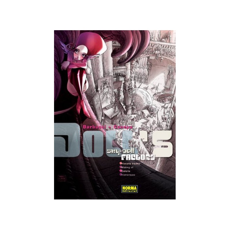 SKY DOLLS FACTORY , LIBRO DE ILUSTRACCIONES
