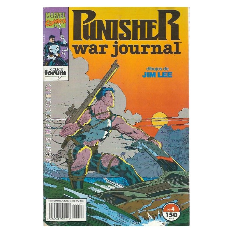 THE PUNISHER WAR JOURNAL Nº 1 AL 9 POR CARL POTTS Y JIM LEE