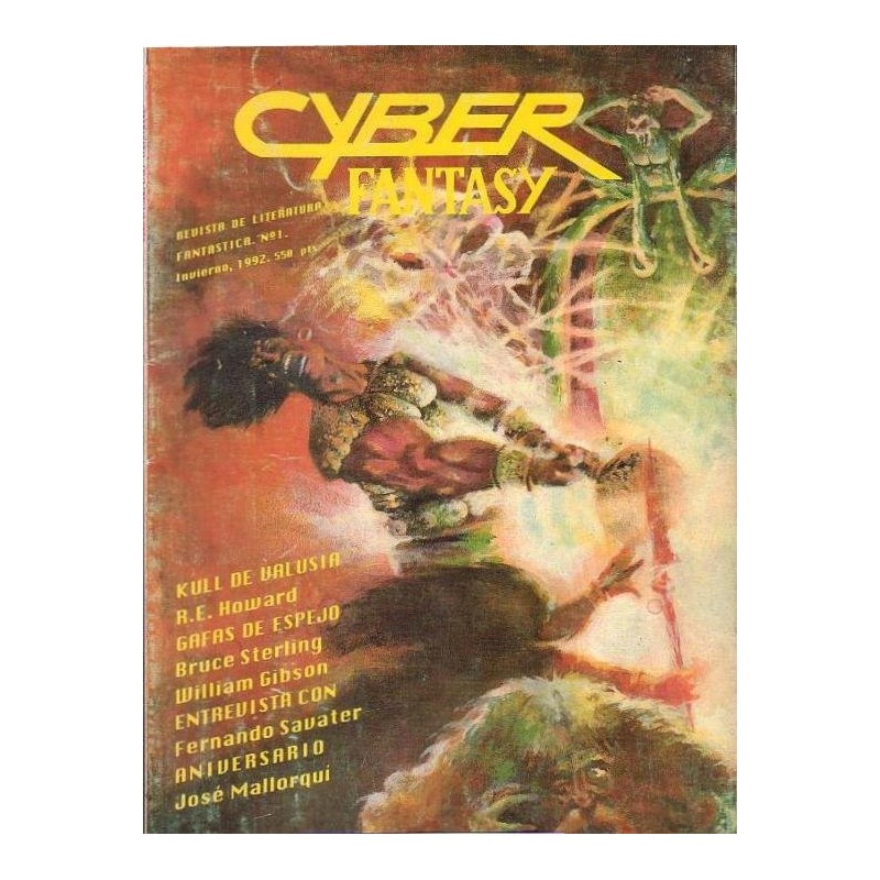 CYBER FANTASY Nº 1 , FANTASIA , CIENCIA FICCION Y TERROR
