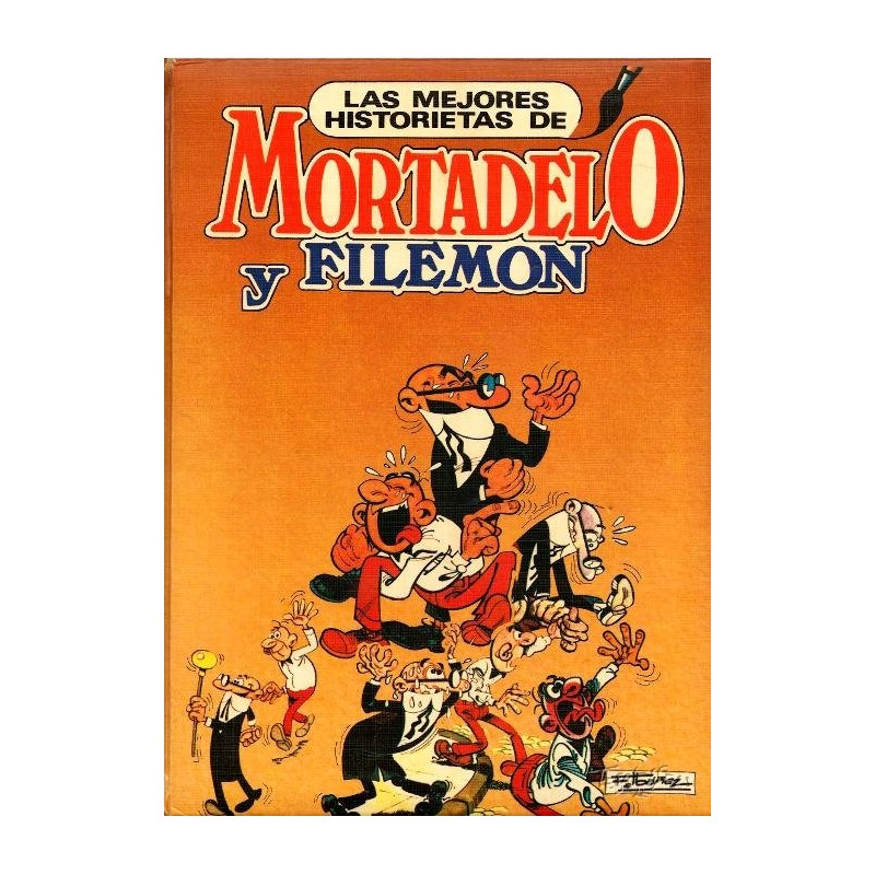 LAS MEJORES HISTORIETAS DE MORTADELO Y FILEMON COLECCION COMPLETA 5 VOLUMENES QUE CONTIENEN LOS 20 PRIMEROS ALBUMES DE AVENTURA LARGA.