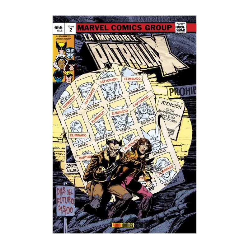 MARVEL GOLD LA IMPOSIBLE PATRULLA-X VOL.2 : DIAS DEL FUTURO PASADO