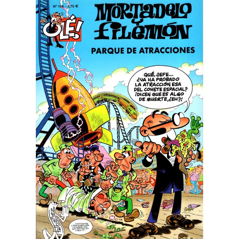 coleccion OLE nº 166 MORTADELO Y FILEMON : PARQUE DE ATRACCIONES