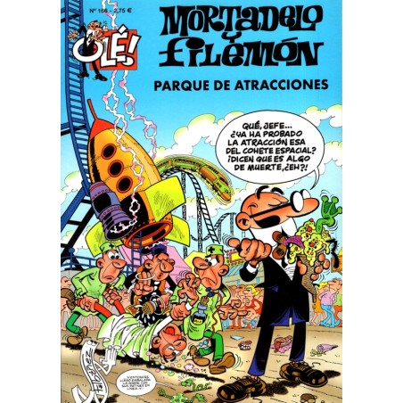 coleccion OLE nº 166 MORTADELO Y FILEMON : PARQUE DE ATRACCIONES
