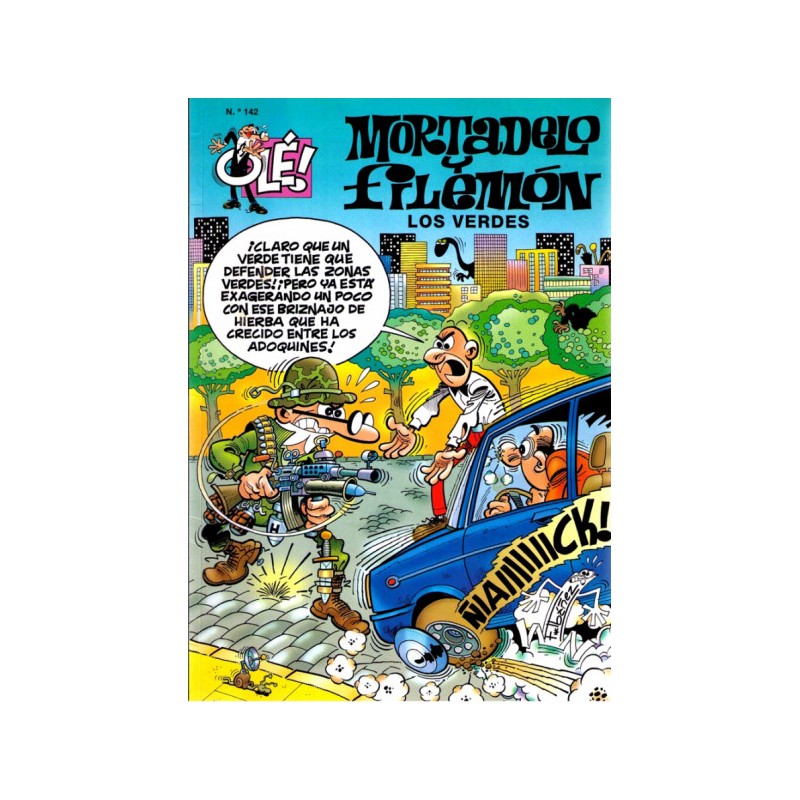 COLECCION OLE nº 142 MORTADELO Y FILEMON : LOS VERDES
