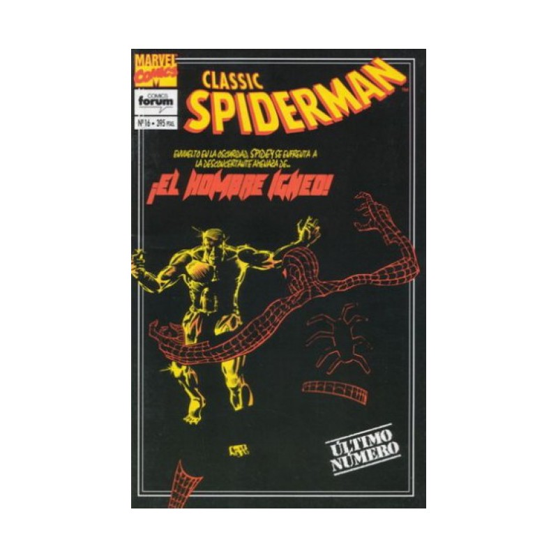 classic spiderman nº 16 de 16 por stan lee y steve ditko