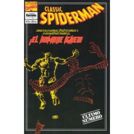 classic spiderman nº 16 de 16 por stan lee y steve ditko