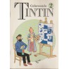 COLOREANDO TINTIN COL.COMPLETA 2 ALBUMES, ED.JUVENTUD , AÑO 1990