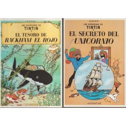 POSTALES TINTIN , LOTE DE...
