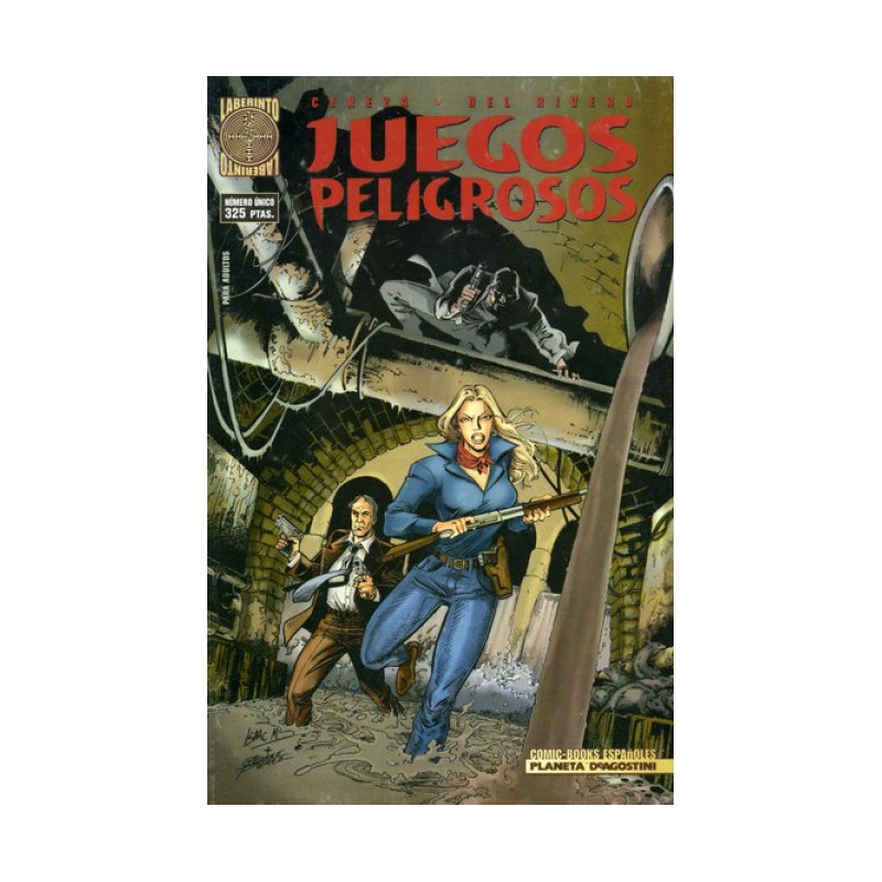 JUEGOS PELIGROSOS POR JUAN CARLOS CEREZO E ISAAC DEL RIVERO, LINEA LABERINTOS ED.PLANETA