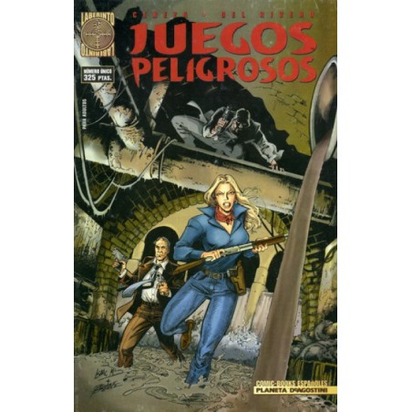 JUEGOS PELIGROSOS POR JUAN CARLOS CEREZO E ISAAC DEL RIVERO, LINEA LABERINTOS ED.PLANETA