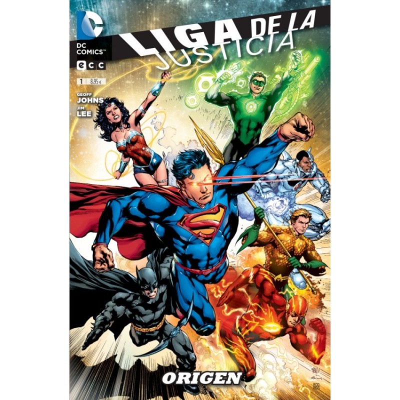 LIGA DE LA JUSTICIA TRIMESTRAL Nº 1 Y 2 : ORIGEN Y LA BATALLA DE METROPOLIS