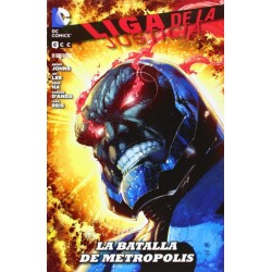 LIGA DE LA JUSTICIA TRIMESTRAL Nº 1 Y 2 : ORIGEN Y LA BATALLA DE METROPOLIS