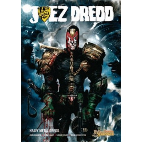 HEAVY METAL DREDD POR ALAN GRANT ,JOHN WAGNER Y SIMON BISLEY