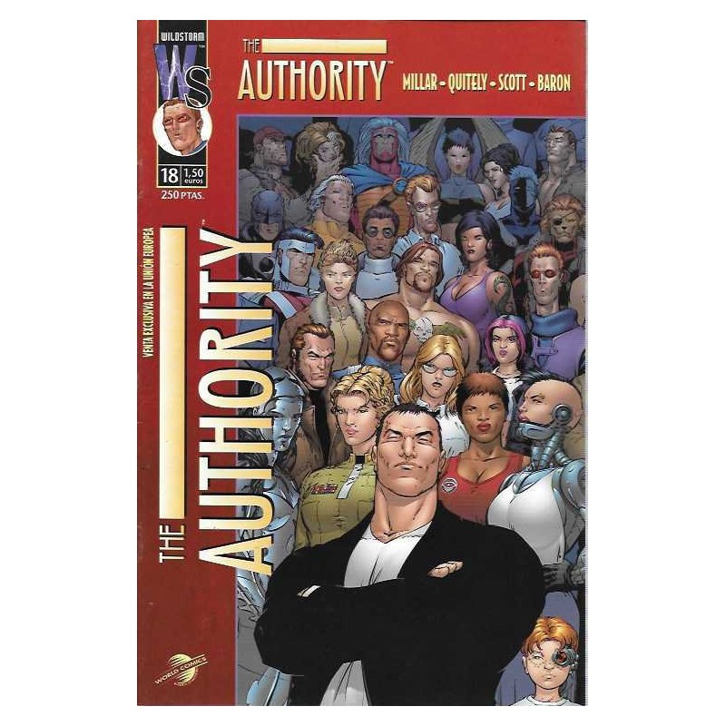THE AUTHORITY VOL.1 Nº 18 AL 27 ETAPA MARK MILLAR Y FRANK QUITELY