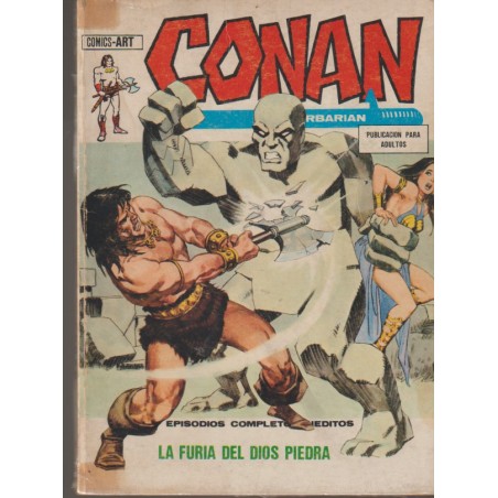CONAN EL BARBARO VOL.1 Nº 18 LA FURIA DEL DIOS PIEDRA