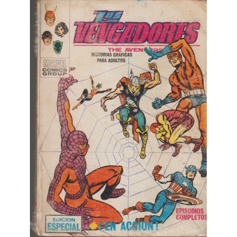 LOS VENGADORES Nº 5 ED.VERTICE VOL.1 : ¡ EN ACCION ¡ CON SPIDERMAN