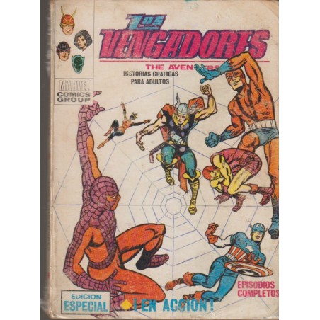 LOS VENGADORES Nº 5 ED.VERTICE VOL.1 : ¡ EN ACCION ¡ CON SPIDERMAN