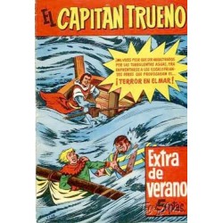 EL CAPITAN TRUENO EXTRAS Y ALMANAQUES ED.ORIGINAL ED.BRUGUERA , COMPLETA 7 EJEMPLARES , EXCELENTE ESTADO DE CONSERVACION
