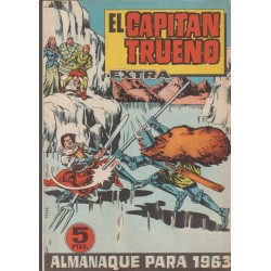 EL CAPITAN TRUENO EXTRA ALMANAQUES PARA 1961 A 1965 Y NUMEROS DEVACACIONES 1960 A 1962 ,ED.ORIGINAL ED.BRUGUERA EN EXCELENTE ESTADO DE CONSERVACION