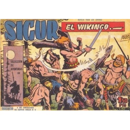 SIGUR EL VIKINGO COL.COMPLETA , ORIGINAL 33 TEBEOS, EXCELENTE ESTADO DE CONSERVACION