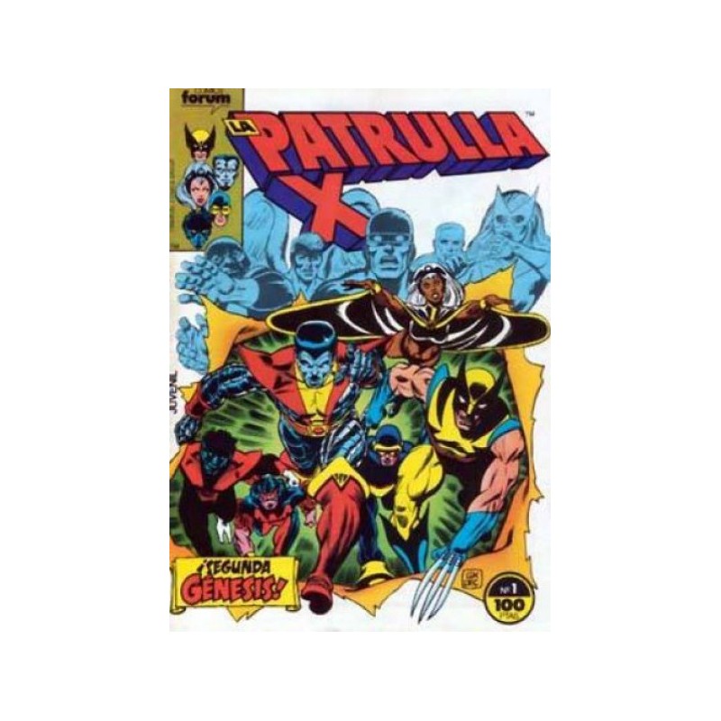 LA PATRULLA X VOL.1COL.COMPLETA Nº 1 AL 159 ( LOS NUMEROS 68 AL71,88,90,93,96 ESTAN EN 4 RETAPADOS ) ESTADO DE CONSERVACION DE LA COLECCION MUY BUENO