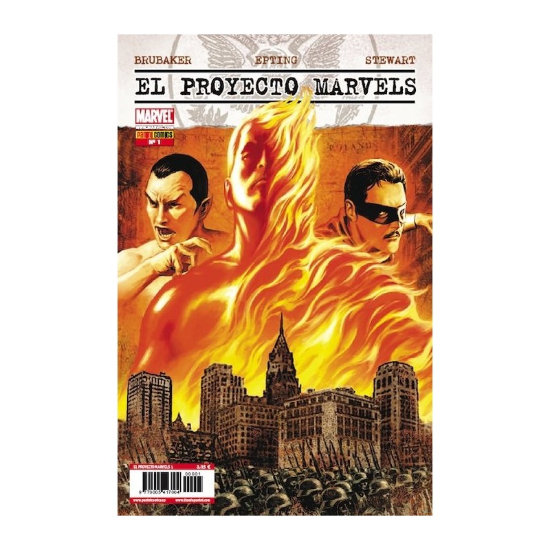 El Proyecto Marvels col.completa nº 1 al 4 por ED BRUBAKER Y STEVE EPTING