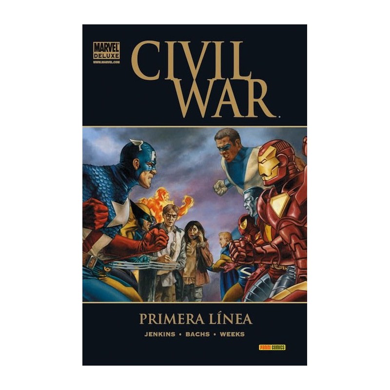 CIVIL WAR FRONT LINE ( PRIMERA LINEA ) MARVEL DELUXE