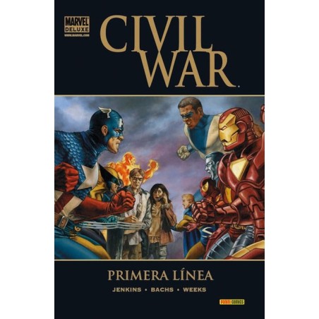 CIVIL WAR FRONT LINE ( PRIMERA LINEA ) MARVEL DELUXE