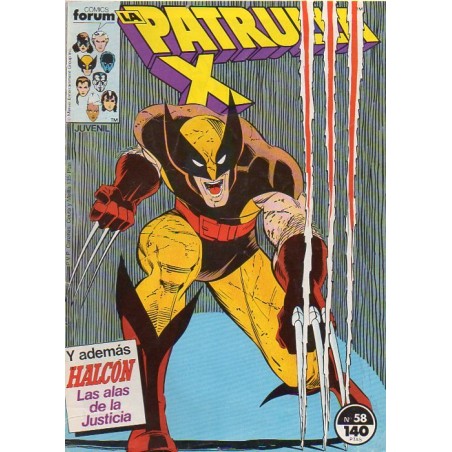 LA PATRULLA X Nº 58 VOL.1 ED.FORUM