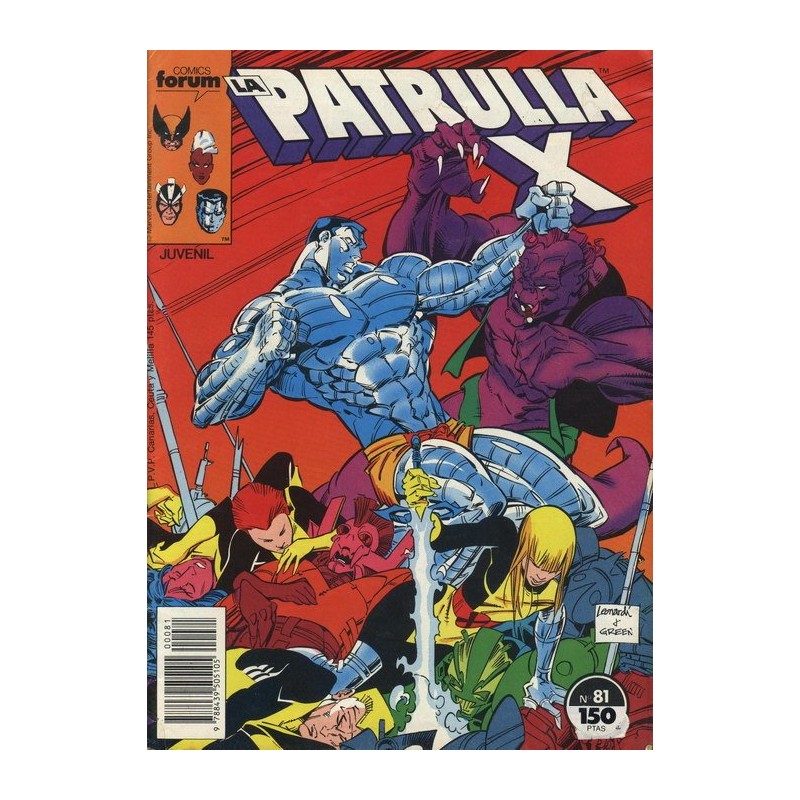 LA PATRULLA X Nº 81 VOL.1 ED.FORUM