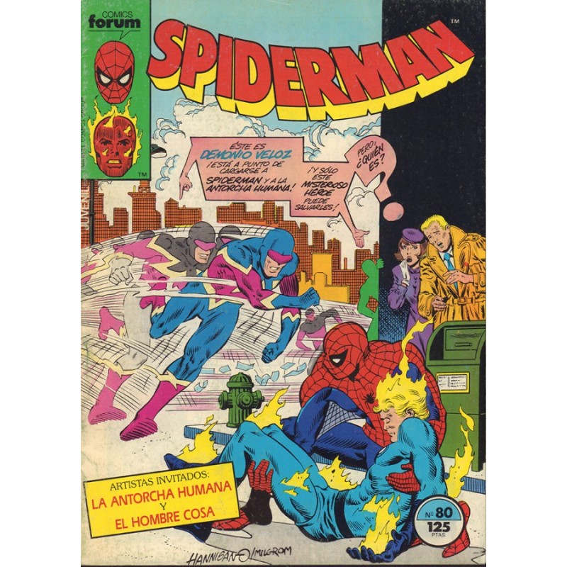 SPIDERMAN VOL.1 Nº 80 FORUM