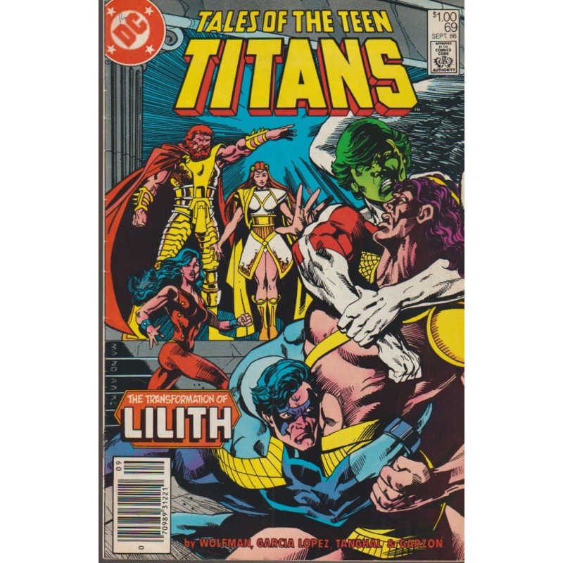 TALES OF THE TEEN TITANS USA Nº 69 AL 72 MAS EL 82