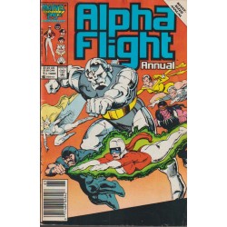 ALPHA FLIGHT USA ANNUAL 1 MAS ALPHA FLIGHT GIANT-SIZE ANNUAL 2