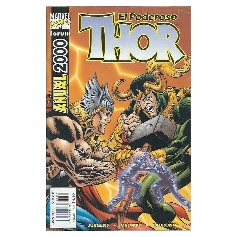 THOR VOL.3 COL.COMPLETA Nº 1 AL 45 MAS ANNUAL , HEROES RETURN EDITORIAL FORUM
